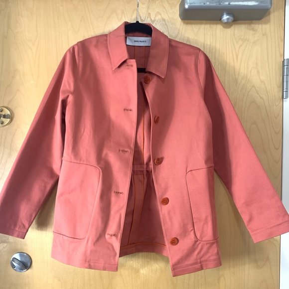 NORSE PROJECTS Rositta Coral Cotton Twill Jacket - Picture 9 of 16